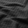 Gewatteerde jersey golven – zwart,  thumbnail number 2