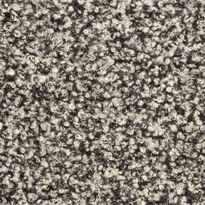 Tricot bouclé Glitterdraden melange – cashew/zwart, 