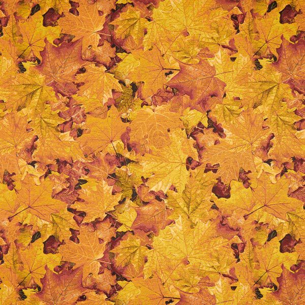 Decostof gobelin Herfstbladeren – oranje/roodbruin, image number 1