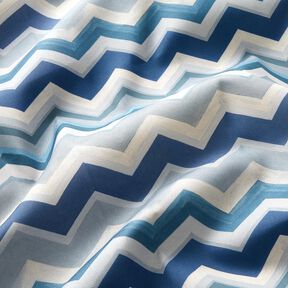 Outdoorstof Canvas Punten – blauw, 