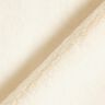 Veloursstof met imitatiebont achterkant – creme,  thumbnail number 4
