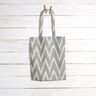 Outdoorstof jacquard Ikat patroon – lichtgrijs,  thumbnail number 7