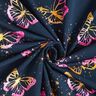 Katoenjersey Vlinders | Glitzerpüppi – nachtblauw/pink,  thumbnail number 3