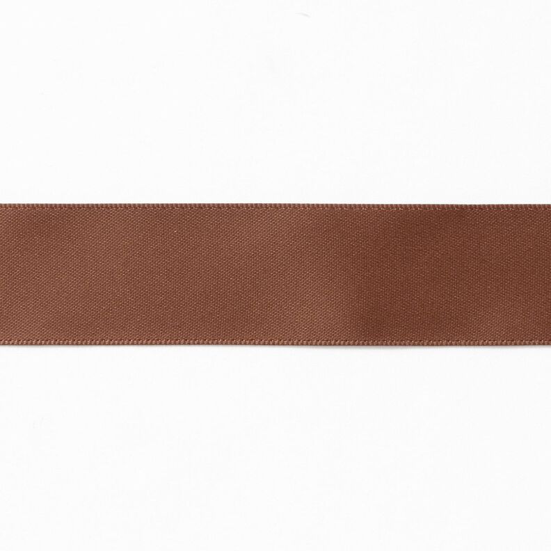Satijnband [25 mm] – middelbruin,  image number 1