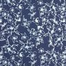 Chambray Zomerse bloesems – marineblauw/ecru,  thumbnail number 1