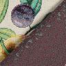 Decopaneel Gobelin kleurrijke vruchten – lichtbeige/karmijnrood,  thumbnail number 4