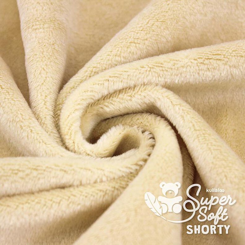 Pluche SuperSoft SHORTY [ 1 x 0,75 m | 1,5 mm ] - beige | Kullaloo,  image number 4