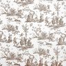 Decostof Half panama blije dansers 280 cm – taupe/wit,  thumbnail number 1