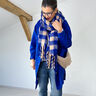 Linnen stof Ramee mix medium – koningsblauw,  thumbnail number 14