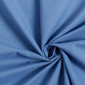 Katoenen batist effen – jeansblauw, 