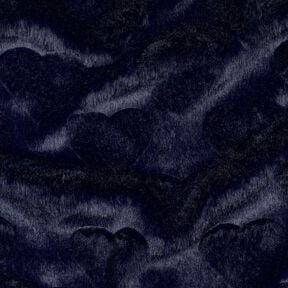 Nepbont Harten | Poppy Fabrics – zwart blauw, 
