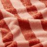 Badstof Bamboe Blokstrepen – rood/kreeft,  thumbnail number 3