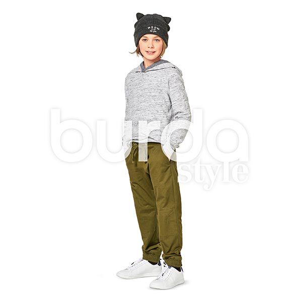 kinderbroek | short, Burda 9354 | 116 - 158, image number 4