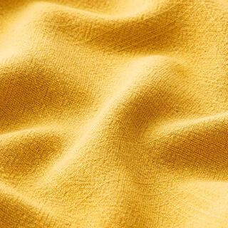 Viscose-linnen-stof – mosterd, 