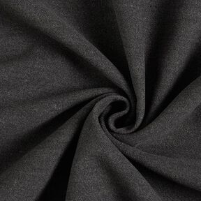 Mantelstof gerecycled polyester melange – anthraciet, 