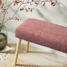 Bekledingsstof zacht structuurpatroon – oudroze,  thumbnail number 8