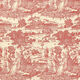 Decostof half panama Toile de Jour – karmijnrood/creme,  thumbnail number 1