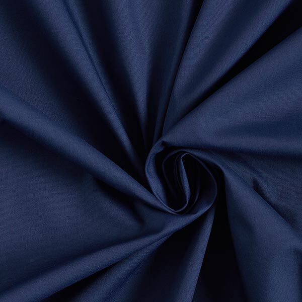 Onderhoudsarme polyester katoen-mix – marineblauw,  image number 1