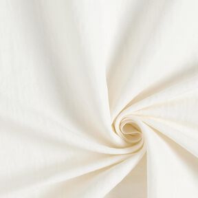 Overhemdstof viscose-linnenmix effen – wit, 