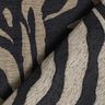 Bekledingsstof Jacquard Zebra – kaki/zwart,  thumbnail number 4