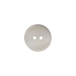 Polyester knoop 2-gats  – ecru, 