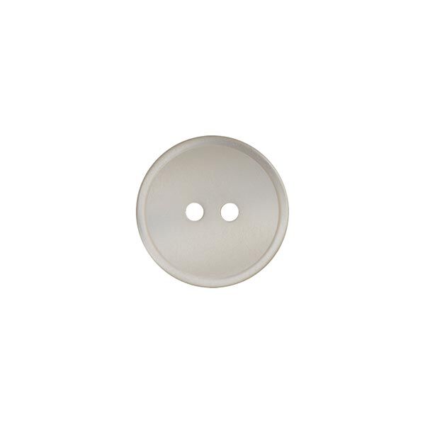 Polyester knoop 2-gats – ecru, image number 1