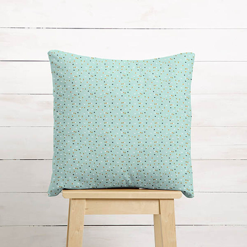 Cretonne kleine vierkantjes – licht mint,  image number 6