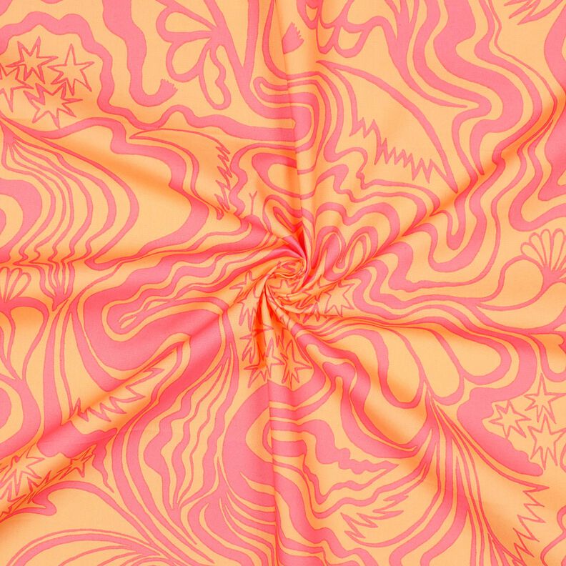 Katoenpopeline The Wanderer | Nerida Hansen – perzik/pink,  image number 3
