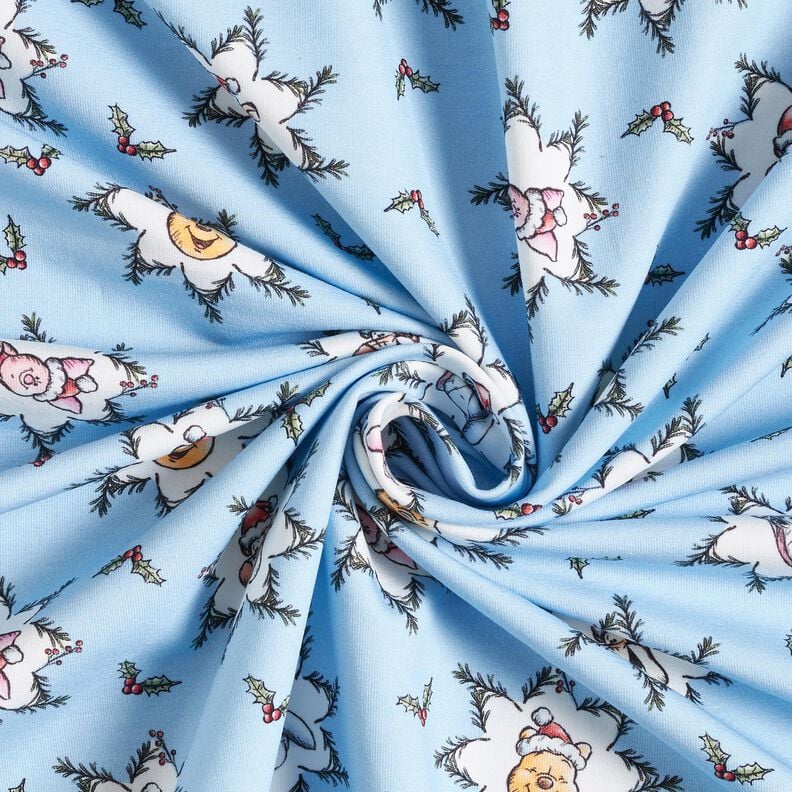 French Terry sommersweat Winnie de Poeh Licentiestof | Disney – lichtblauw,  image number 3