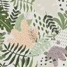 Katoenen stof Cretonne Abstracte jungleplanten – wit/groen,  thumbnail number 6
