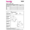 Plus-Size Blouse | Burda 5839 | 44-54,  thumbnail number 9
