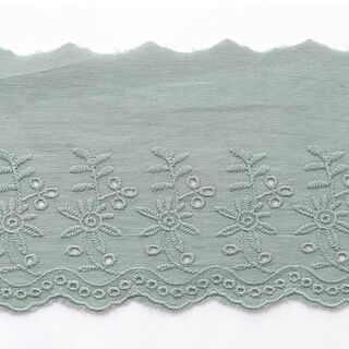 Feston kanten band bloemen [ 9 cm ] – olijf, 