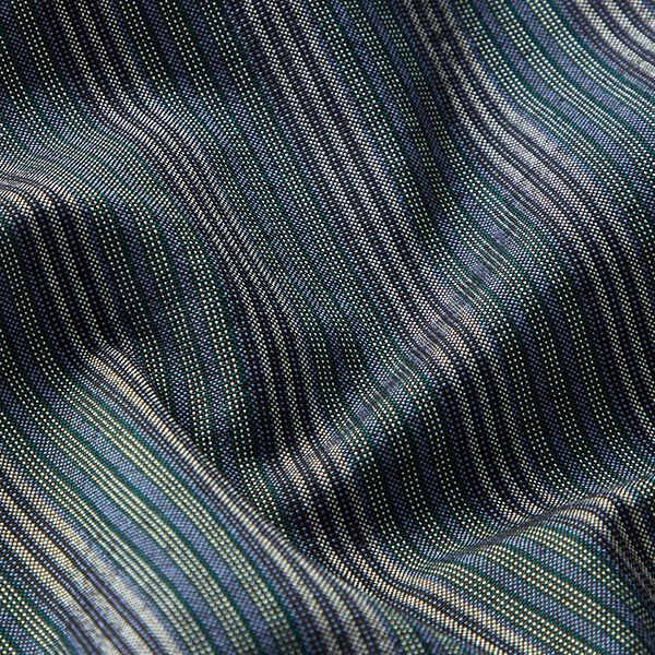 Overhemdenstof brede en smalle strepen – duifblauw/lichtgrijs,  image number 2