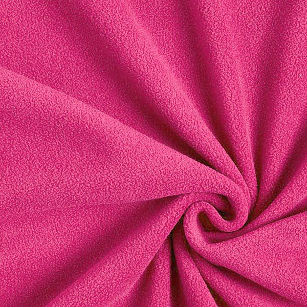 Premium antipilling fleece stretch – intens roze,  image number 1