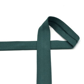 Biasband Katoenjersey [20 mm] – donkergroen, 