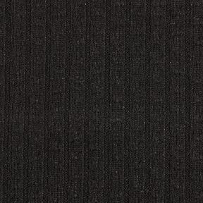 Breistof Ajour elegante glitterstrepen – zwart, 