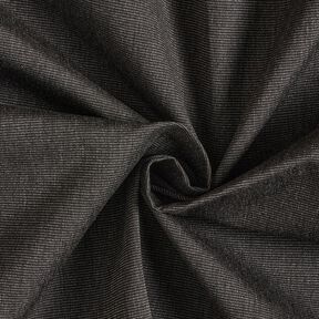 Outdoorstof Canvas Fijne structuur – zwart, 
