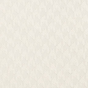 Jacquard Dobby pied-de-poule – ecru, 