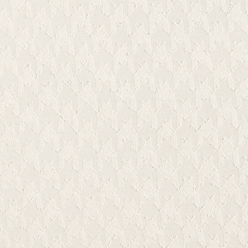 Jacquard Dobby pied-de-poule – ecru,  image number 1