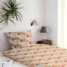 Katoenen stof Cretonne Patchwork-look – wit/zalm,  thumbnail number 6