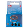 Oogjes met sluitringen [15 stuks | Ø 14 mm] | Prym – donkerbruin/zilver metallic,  thumbnail number 1