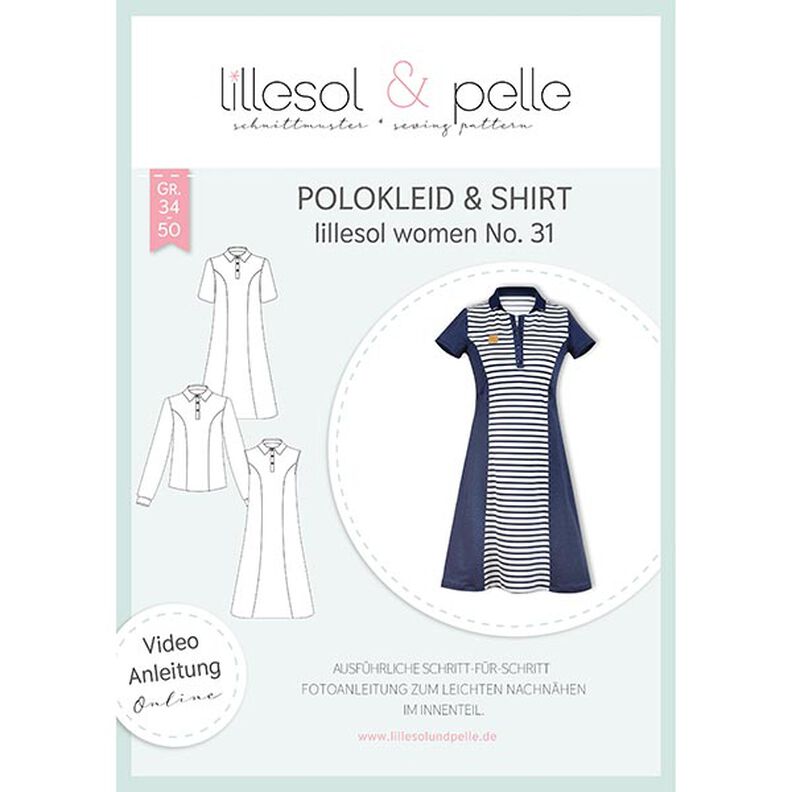 Polojurk en shirt, Lillesol & Pelle No. 31 | 34 – 50,  image number 1