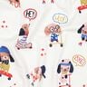 Katoenjersey skatende hond Digitaal printen | Poppy Fabrics – ivoor/roségoud,  thumbnail number 2