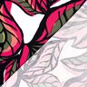 Viscosejersey Grote bladeren – intens roze/nachtblauw,  thumbnail number 4