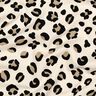 Sweatshirt geruwd Luipaardprint | Poppy Fabrics – creme/anemoon,  thumbnail number 2