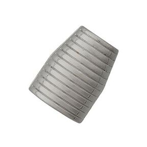 Koordeinde [ Ø 5 mm ] – oudoudzilver metalen metalen, 