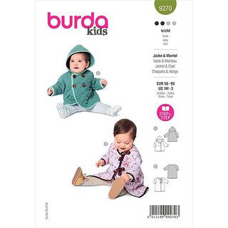 Jas, Burda 9270 | 56-98, 