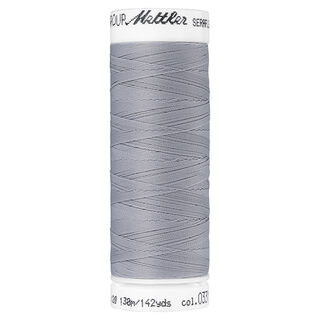 Seraflex naaigaren voor elastische naden (0331) | 130 m | Mettler – lichtgrijs, 