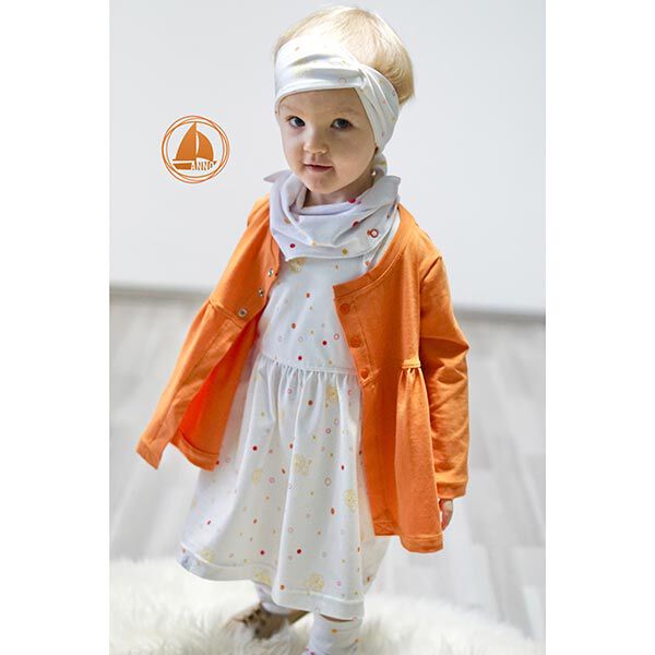 GOTS Katoenjersey Leeuw | Tula Kids – wit, image number 7