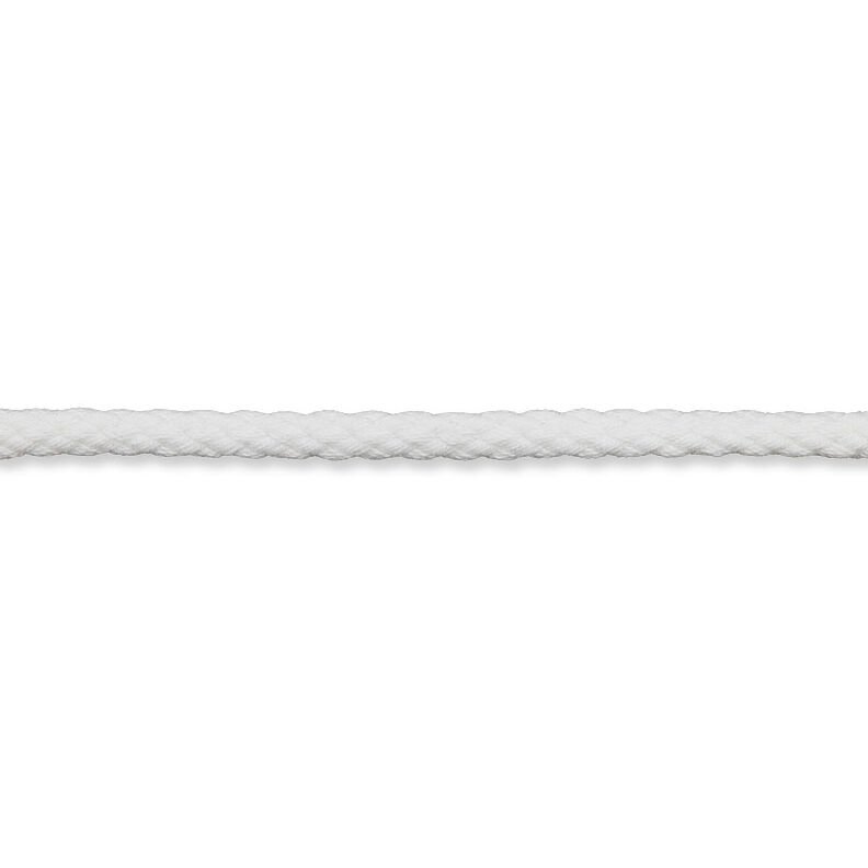 Katoenen koord [Ø 5 mm] – wit,  image number 2